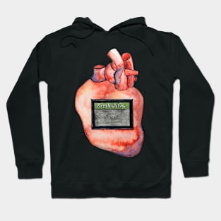 Lost Heart Illustration, Tech and Anatomy Hoodie